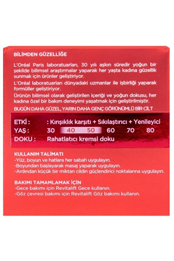 Loréal Paris Revitalift Yüz Hatlar Ve Boyun Yenileyici Krem