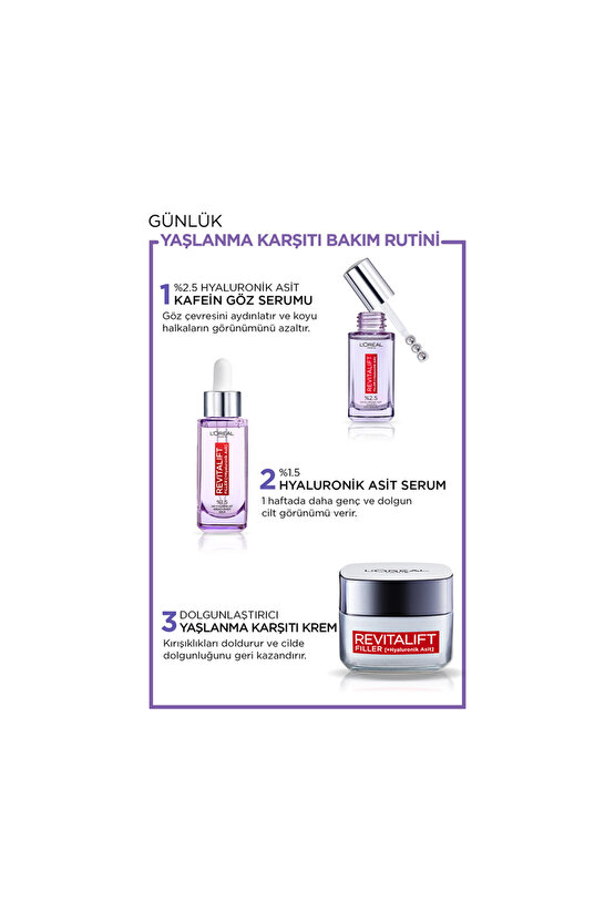 LOréal Paris Revitalift Filler Göz Serumu 20 Ml
