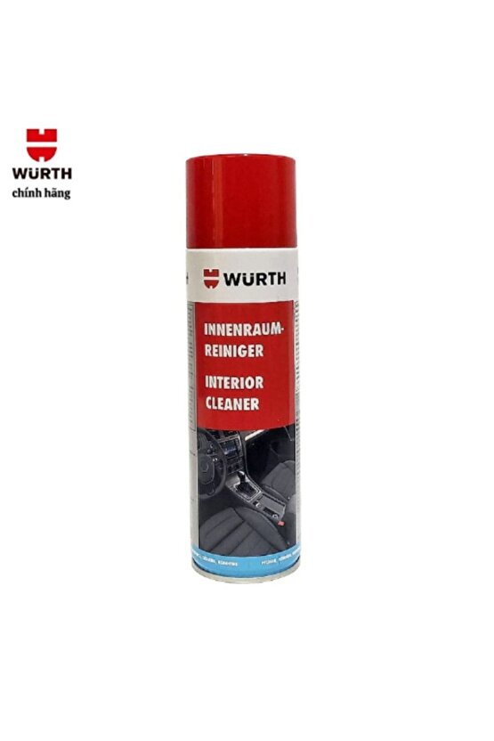 Araç Içi Köpük Temizleme Spreyi 500 Ml Ve Güderi Bez 40x40 Ve Detay Temizlik Fırçası