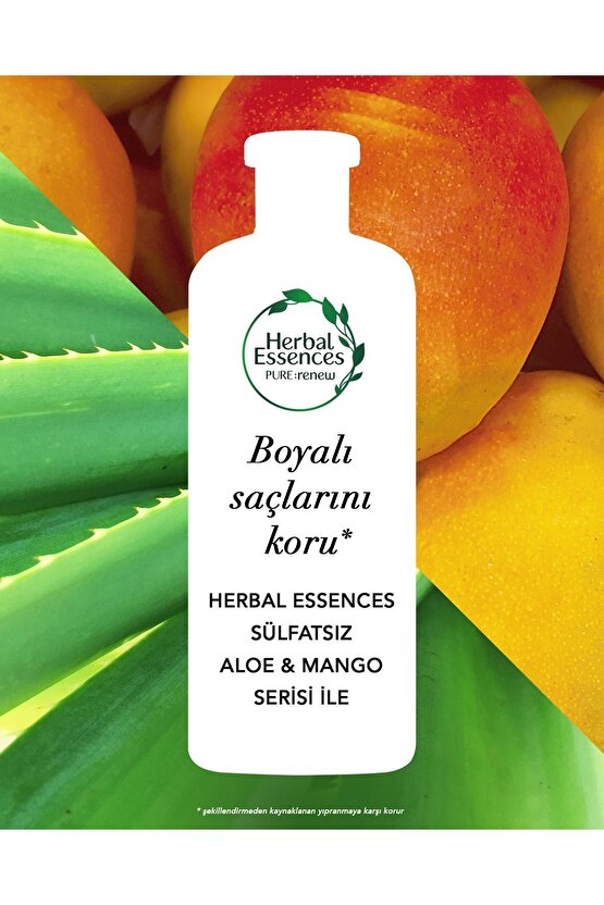Sülfatsız Renk Koruma Ve Nem Aloe + Mango Saç Bakım Kremin 275 ml