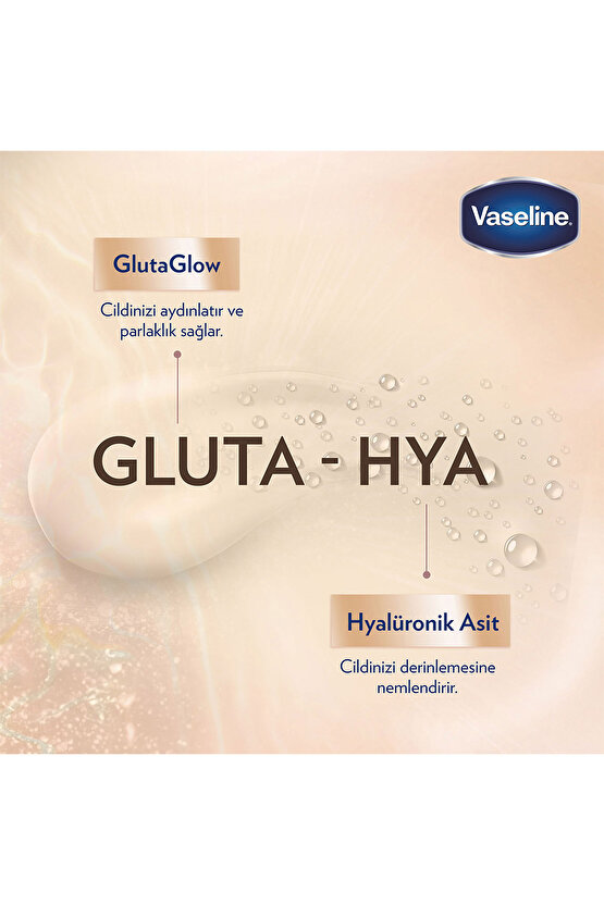 Gluta Hya Serum Etkili Uv Vücut Losyonu Leke Karşıtı Ve Aydınlatıcı 200 ml X2