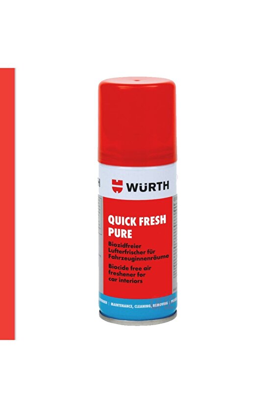 Araç İçi Temizleyici Kötü Koku Giderici Quick Fresh 100 Ml