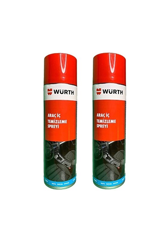 2 Adet Araç Içi Temizleme Sprey 500x2 =1000ml Orijinal
