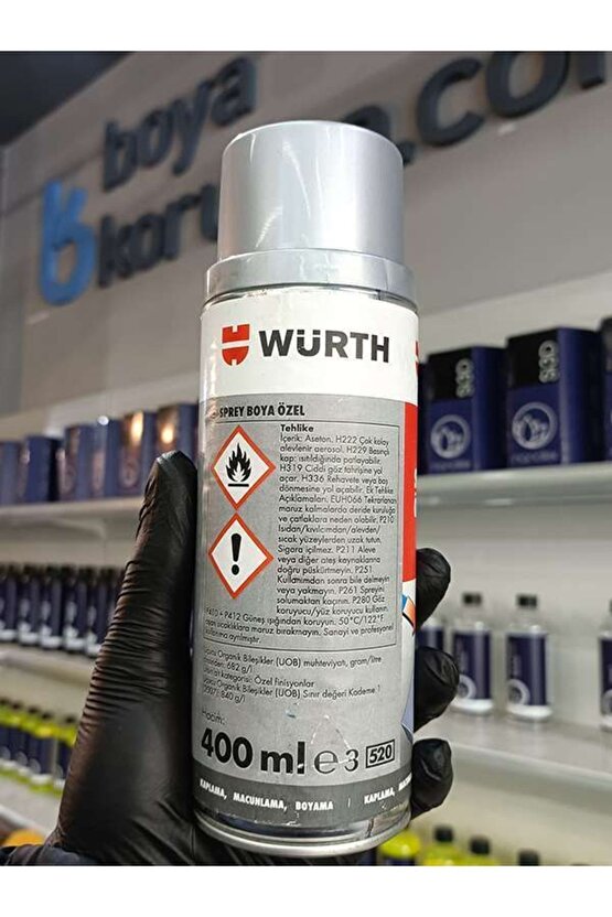 Sprey Jant Boya Özel İnci Gümüş 400 ml