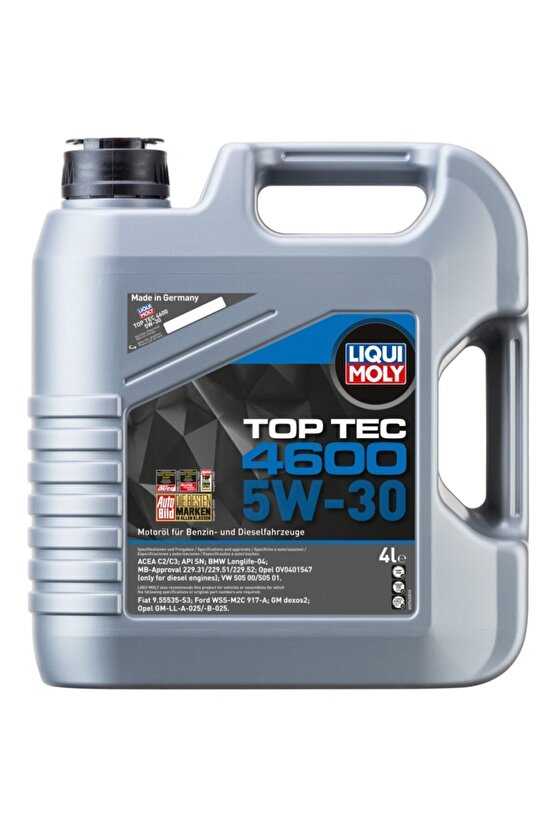 Top Tec 4600 5w-30 Motor Yağı 3763