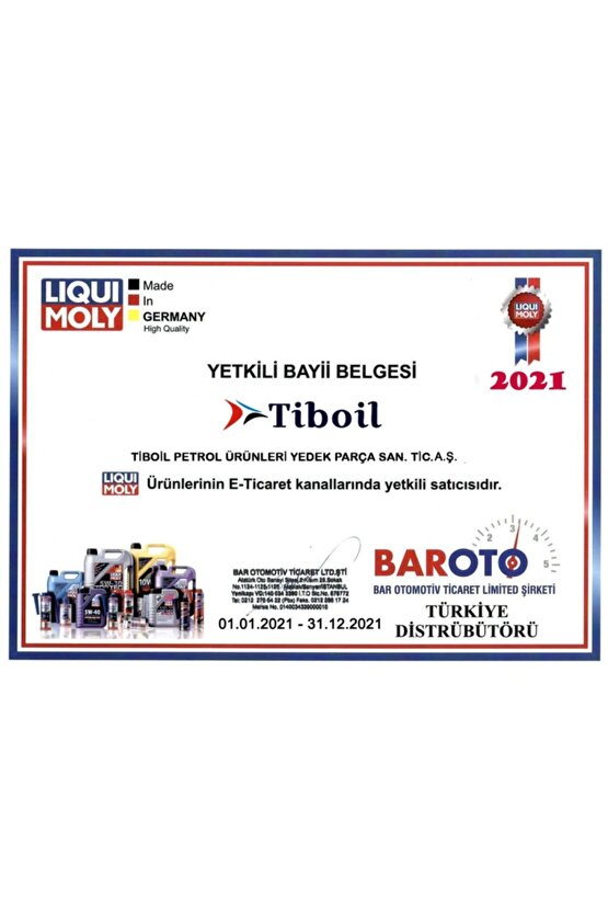 Mos2 Yağ Katkısı 200 Ml