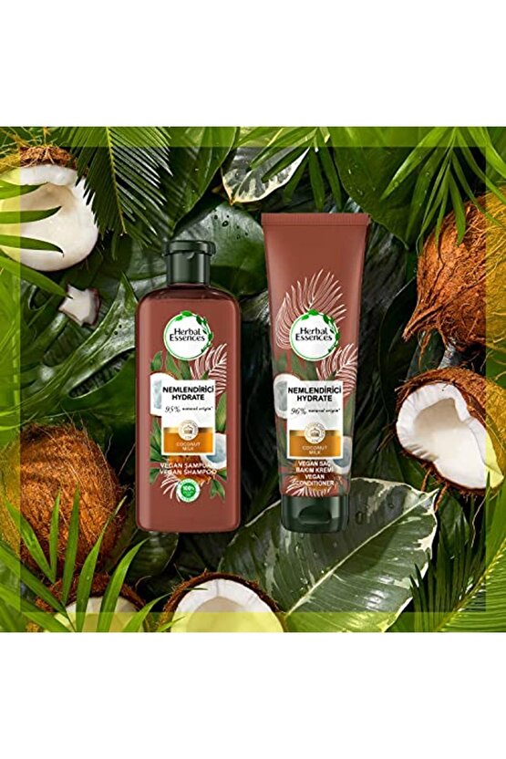Vegan Saç Bakım Kremi Nemlendirici Hindistan Cevizi Sütü, 275 Ml