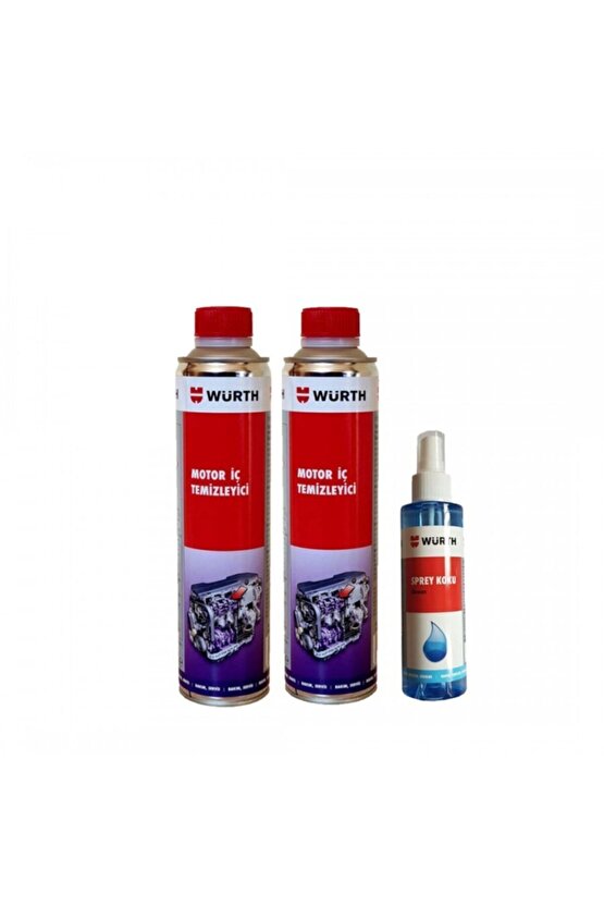 Motor Iç Temizleme 400 ml 2 Li Set Sprey Koku 150 ml