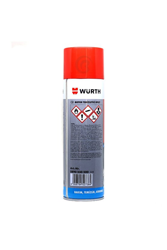 3X Motor Temizleyici Sprey 500 ml (Su Gerekmez)