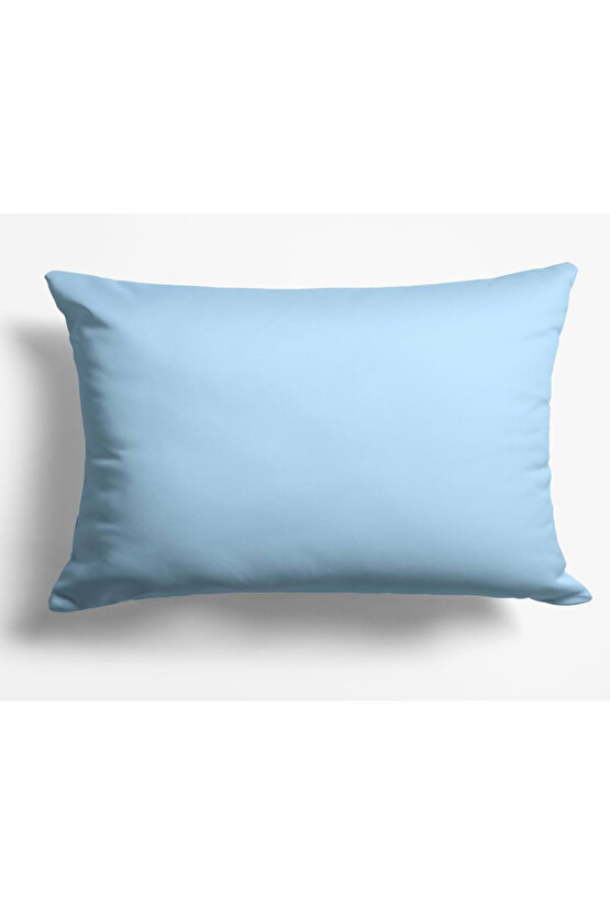 MAVİ (2 ADET) %100 COTTON (PAMUK) (50x70cm) YASTIK KILIFI PİLLOW CASE