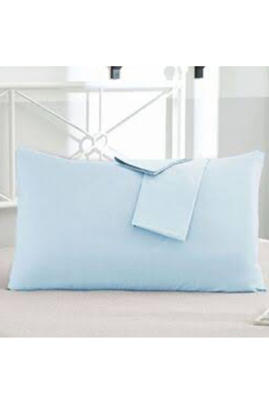 MAVİ (2 ADET) %100 COTTON (PAMUK) (50x70cm) YASTIK KILIFI PİLLOW CASE