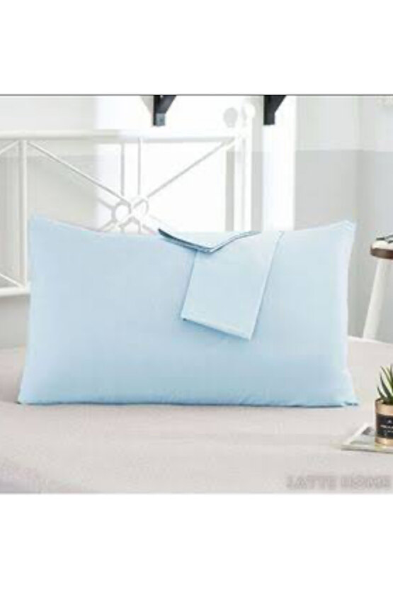 MAVİ (2 ADET) %100 COTTON (PAMUK) (50x70cm) YASTIK KILIFI PİLLOW CASE