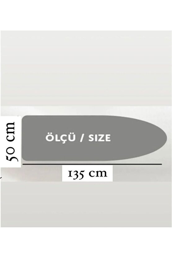 Luxury Excellent And Beyond Ütü Masası Kılıfı Örtüsü(50X135CM)