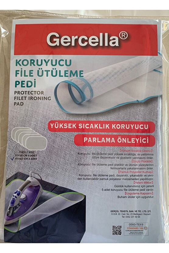 (5 ADET)koruyucu File Ütüleme Matı Pedi Yanmaz Yapışmaz (ütü Altlığı Ütümasası Kılıfı Örtüsü Bezi )