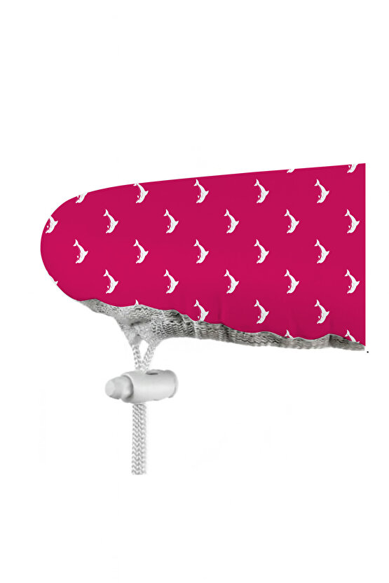 (HEDİYELİ)COMFORT DOLPHİN Pembe Ütümasası Örtüsü Kılıfı (1 ADET KORUYUCU FİLE ÜTÜLEME PED HEDİYEDİR)