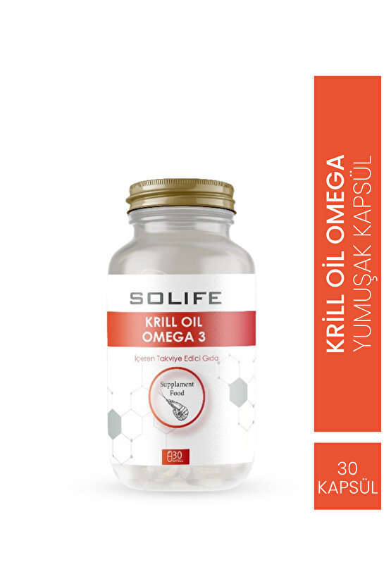 Krill Oil Omega-3 30 Kapsül
