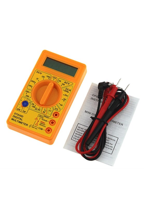 DT830D Dijital Multimetre
