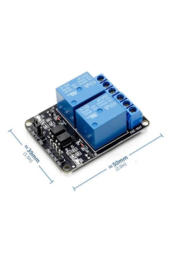 12V Röle Modülü 2 Kanal (2 li)