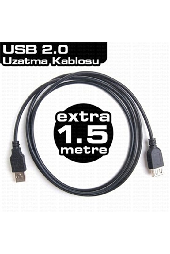 USB Uzatma Kablosu (1,5 Metre)