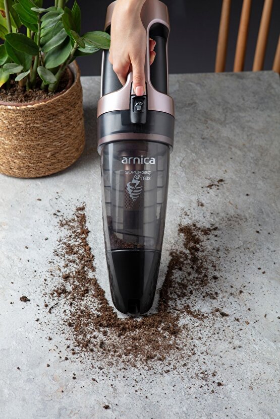 ET11200 Süpürgeç E-max Rose Şarjlı Dik Süpürge