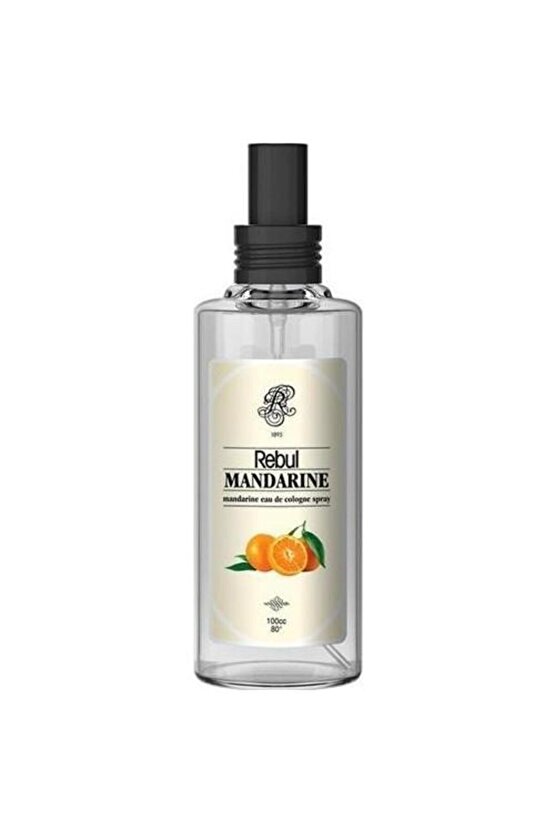 Spreyli Cam Şişe Kolonya 100 Ml - Mandarine