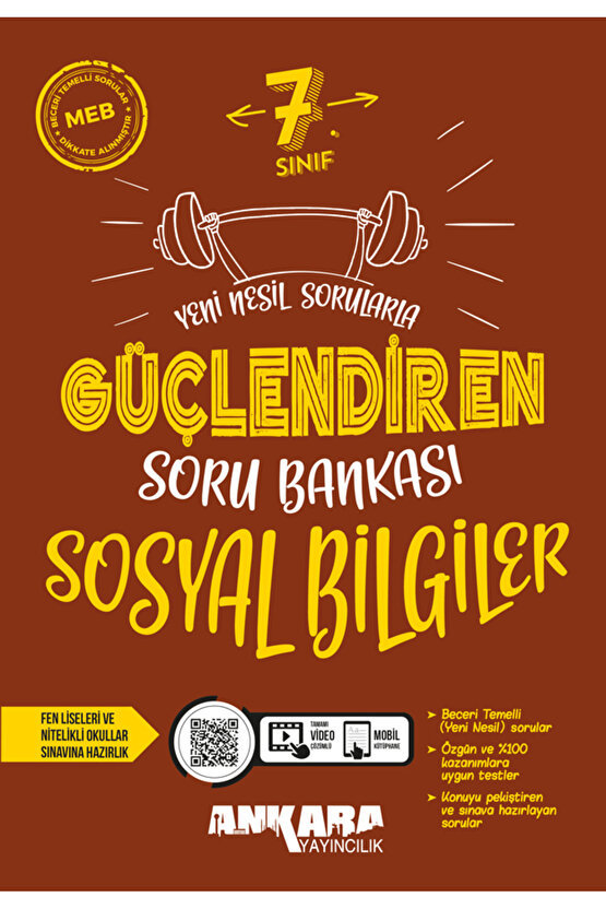 7. Sınıf Güçlendiren Sosyal Bilgiler Soru Bankası