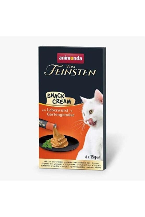 Snack Carny Karaciğer Ezmeli Sıvı Kedi Ödülü 15 Gr 6 Adet - Petshopundan