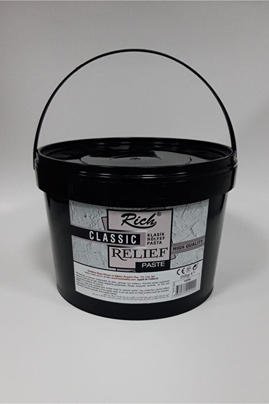 Rölyef Pasta 3,5 Kg Beyaz