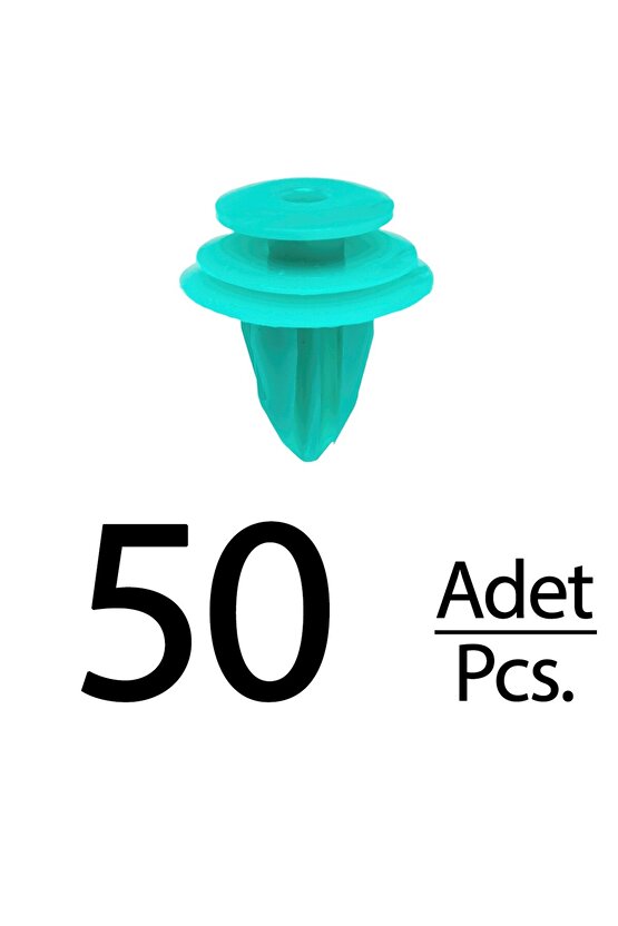 Toyota ve Tesla için Kapı Döşeme Klipsi- 50 Adet