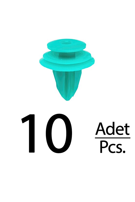 Toyota ve Tesla için Kapı Döşeme Klipsi- 10 Adet