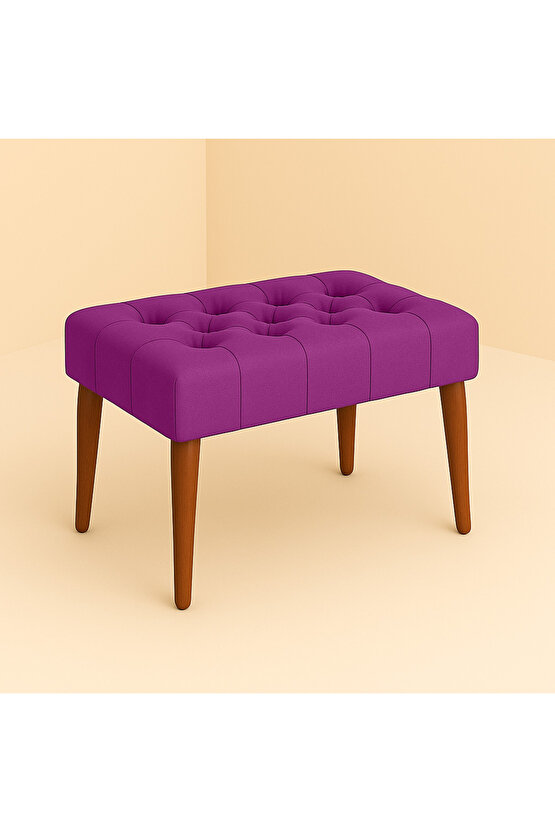 Karmen Bench Puf - Fuşya