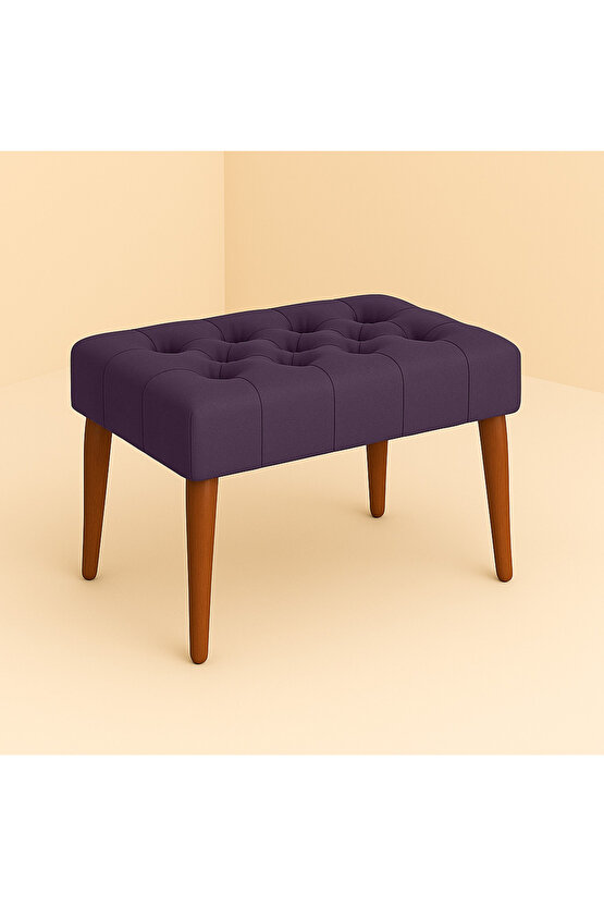 Karmen Bench Puf - Mor
