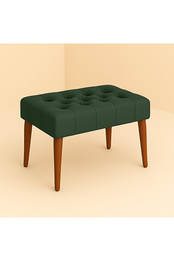 Karmen Bench Puf - Yeşil