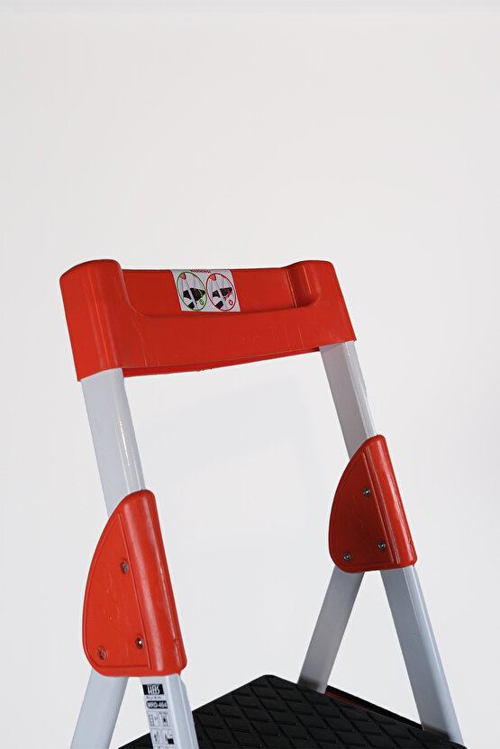 Merdiven 4+1 Geniş Basamaklı Merdiven Kolay Taşınır Merdiven Ergonomik Tasarım Extra