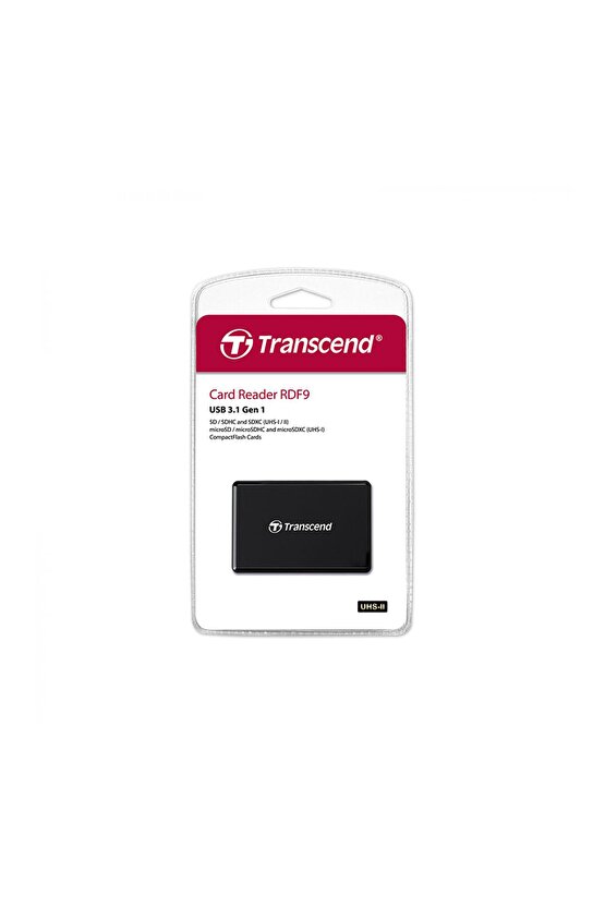 Ts-rdf9k Usb 3.13.0 Uhs-ıı Multi Card Reader Siyah