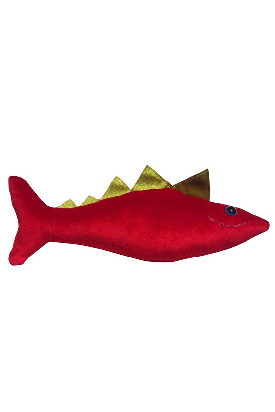 Spino Seti  Peluş Balık Kedi Oyuncağı + Doğal Matatabi Small Stick 5li