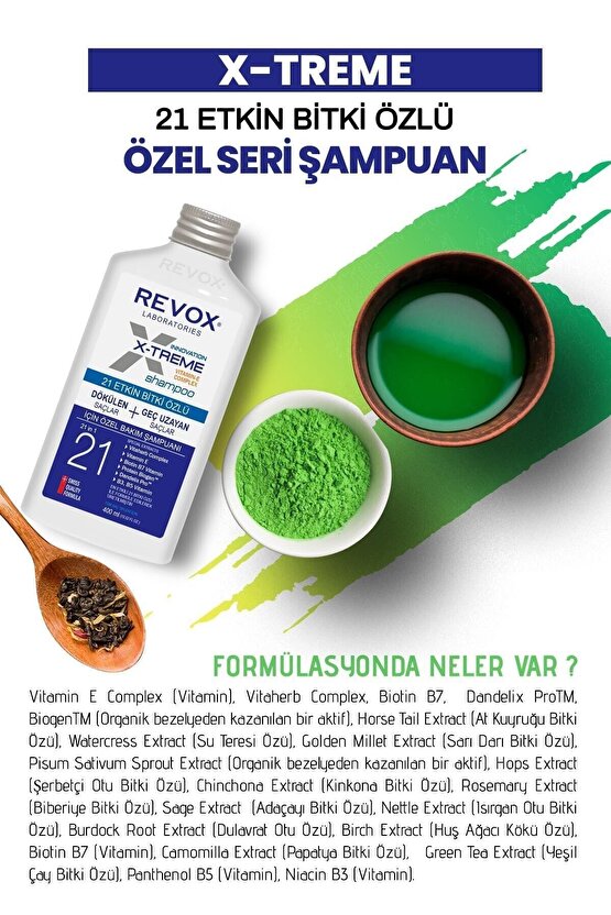 BD - X-treme Dökülen Ve Geç Uzayan Saçlar Için E Vitamini Katkılı Ekstra Bakım Şampuanı 400ml