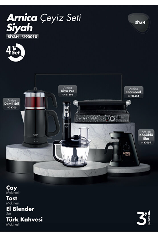 4lü Elektronik Çeyiz Seti St90010