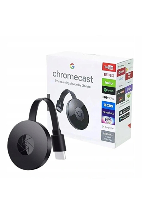 Chromecast 4k Çözünürlük Kablosuz Görüntü Ve Ses Aktarıcı Wifi Bağlantılı G2-4
