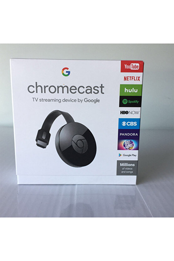 Chromecast 4k Çözünürlük Kablosuz Görüntü Ve Ses Aktarıcı Wifi Bağlantılı G2-4