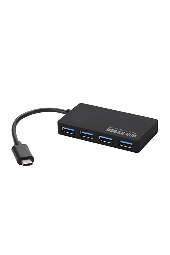 DH302C Type-C To Usb 3.0 4 Port Usb Çoklayıcı