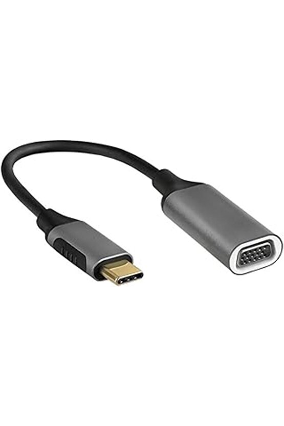 Swapp Sw-U5145 Gri Metal Type-C To Vga Adaptör