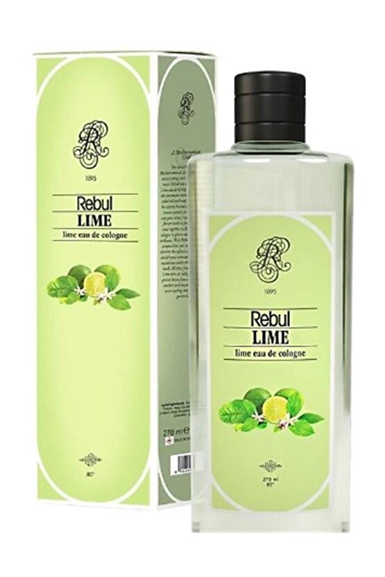 250ml Lime Kolonya Cam Şişe
