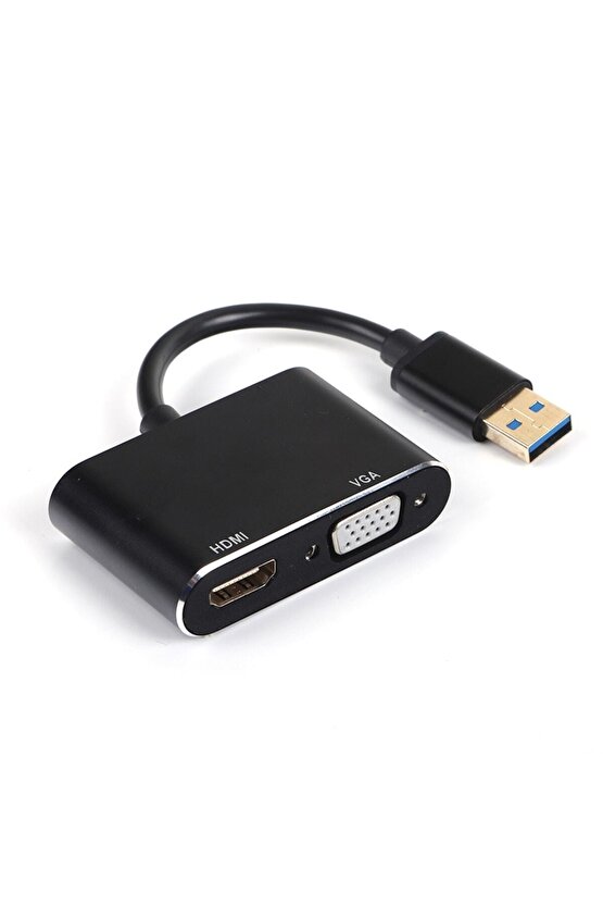 DK-AC-UGA35 VGA-HDMI USB 3.0 GÖRÜNTÜ ADAPTÖRÜ
