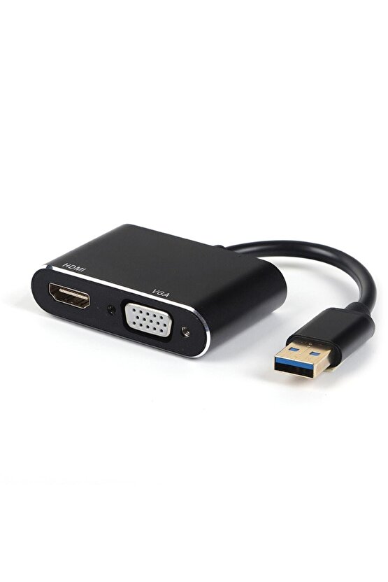 DK-AC-UGA35 VGA-HDMI USB 3.0 GÖRÜNTÜ ADAPTÖRÜ