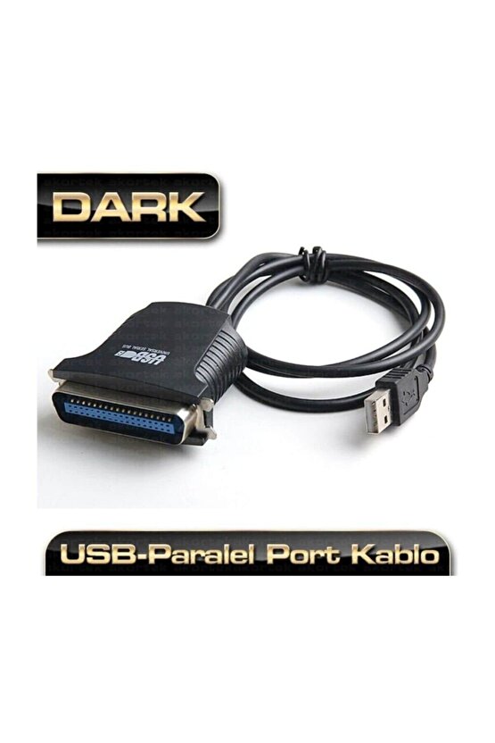 Dk-cb-usb2xlpt 1,5 Metre Usb 2.0 Lpt- Paralel Printer Kablosu