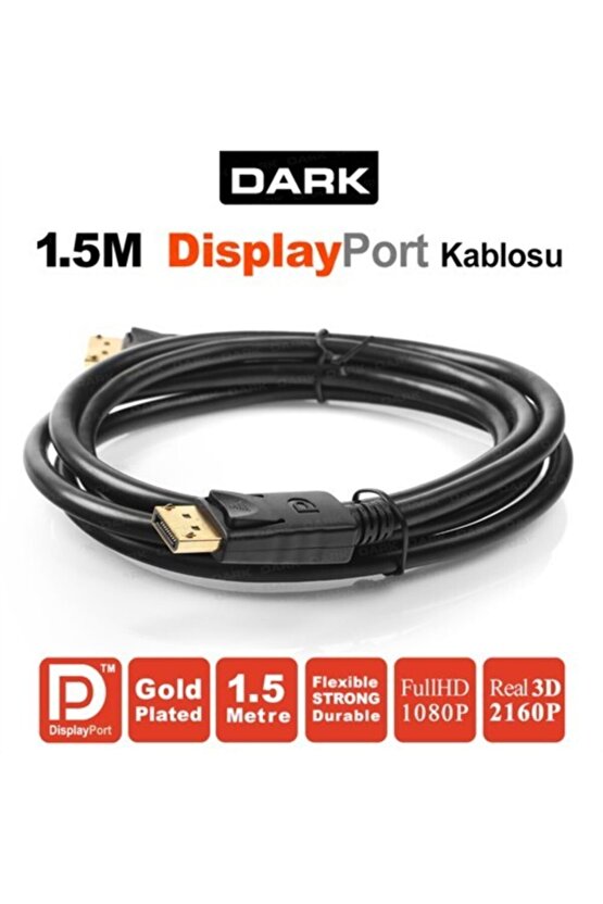 Dk-cb-dpl150 Display Erkek To Display Erkek 1,5mt