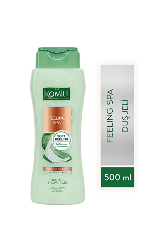 Feeling Spa Adaçayı Duş Jeli - Yoğun Nemlendirme - Vegan - 500 ML