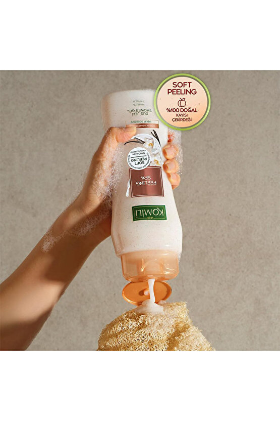 Feeling Spa Vanilya Duş Jeli - Yoğun Nemlendirme - Vegan - 500 ml