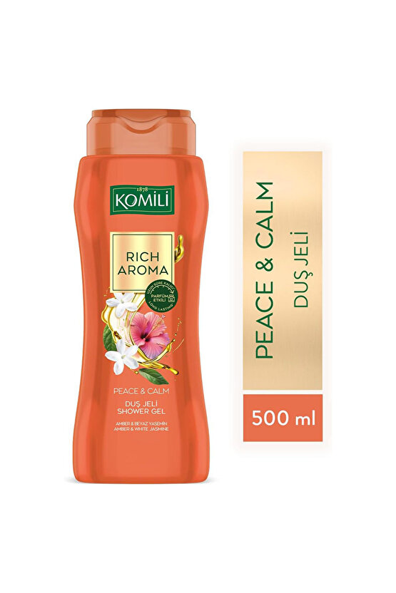 1878 Rich Aroma Peace&Calm Kalıcı Parfüm Etkili Duş Jeli 500 ml